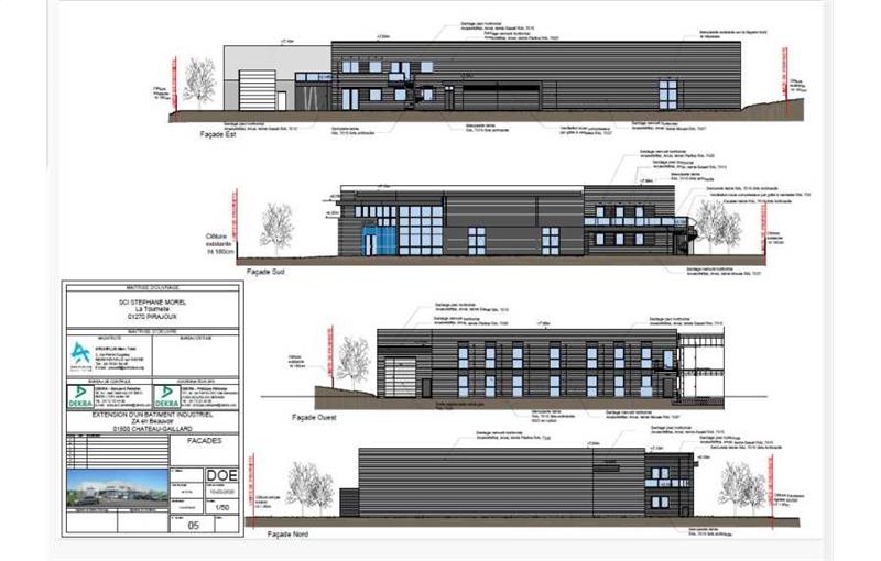 Location d'entrepôt de 1 999 m² à Château-Gaillard - 01500 plan - 1