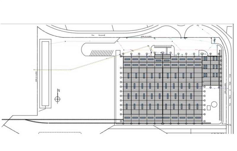 Location d'entrepôt de 26 719 m² à Chécy - 45430 plan - 1