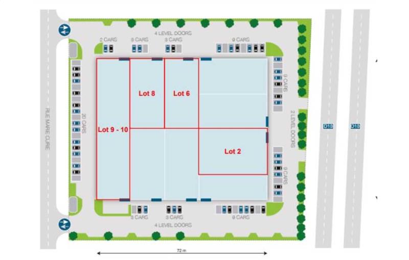 Location d'entrepôt de 1 752 m² à Coignières - 78310 plan - 1