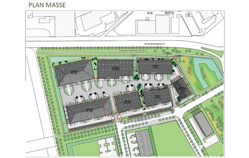 Location d'entrepôt de 4 603 m² à Collégien - 77090 plan - 1