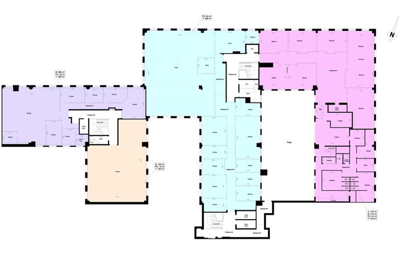 Location d'entrepôt de 2 630 m² à Colombes - 92700 plan - 1