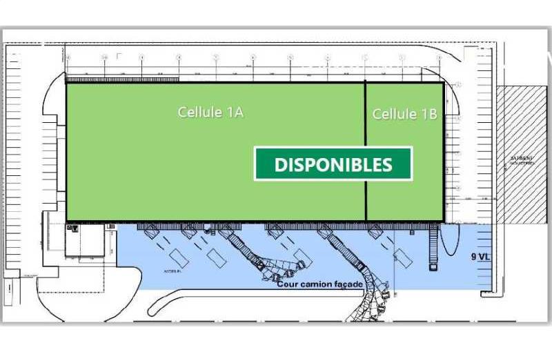 Location d'entrepôt de 6 940 m² à Compans - 77290 plan - 1