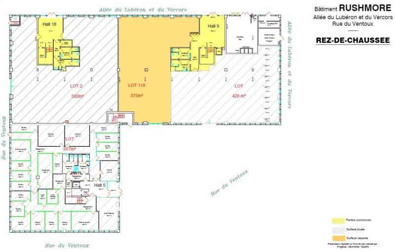 Location d'entrepôt de 375 m² à Courcouronnes - 91080 plan - 1