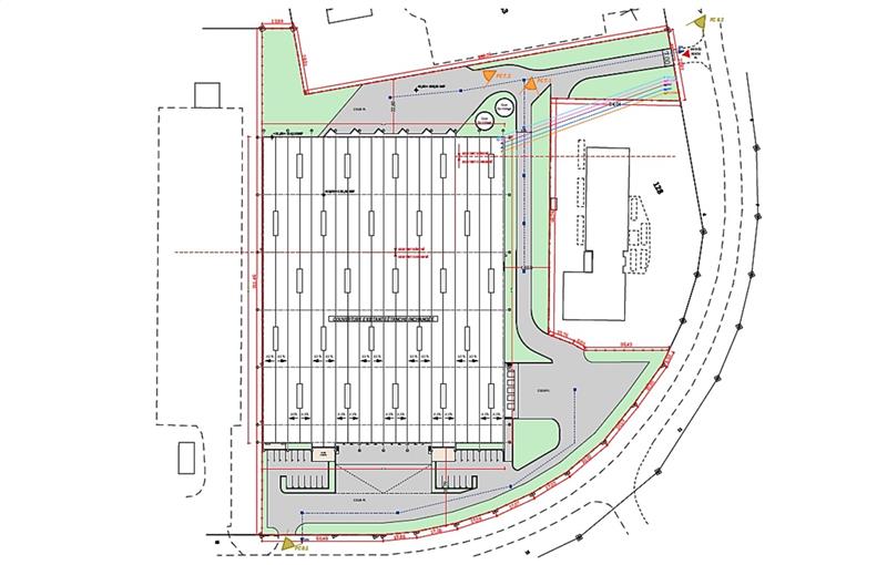 Location d'entrepôt de 3 500 m² à Croissy-Beaubourg - 77183 plan - 1