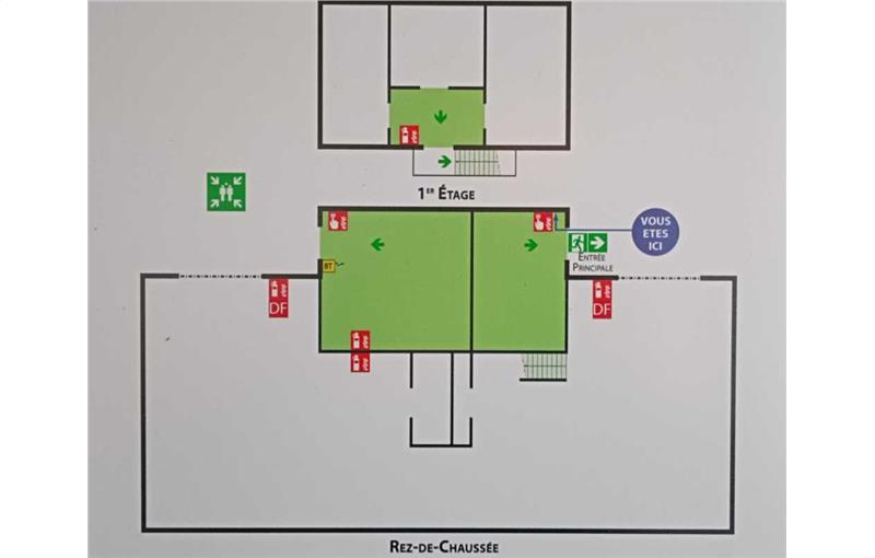 Location d'entrepôt de 1 162 m² à Décines-Charpieu - 69150 plan - 1