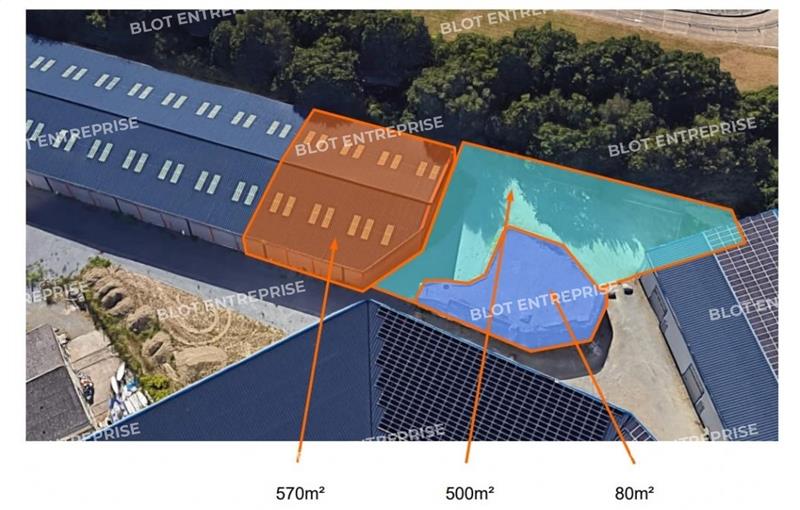 Location d'entrepôt de 570 m² à Dinard - 35800 photo - 1