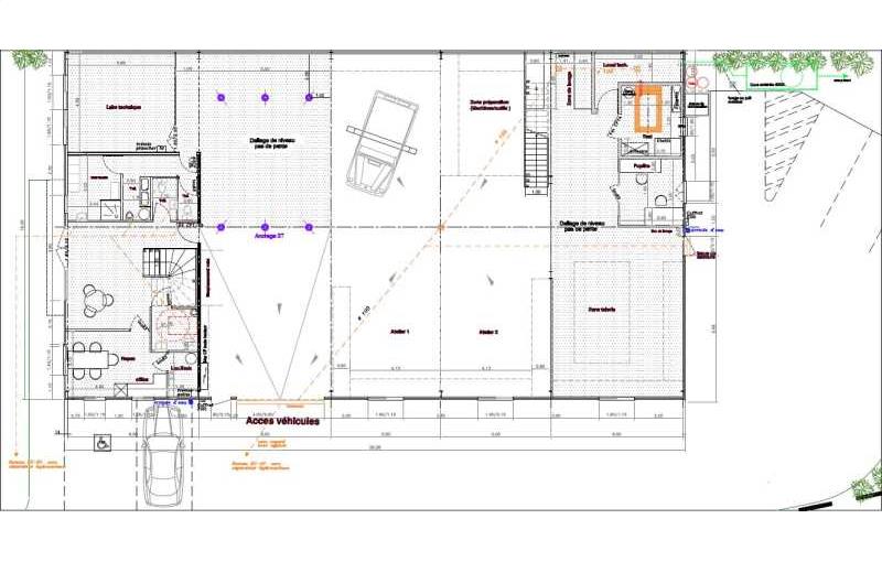 Location d'entrepôt de 650 m² à Dourdan - 91410 plan - 1