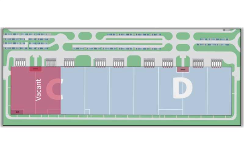 Location d'entrepôt de 12 130 m² à Dourges - 62119 plan - 1