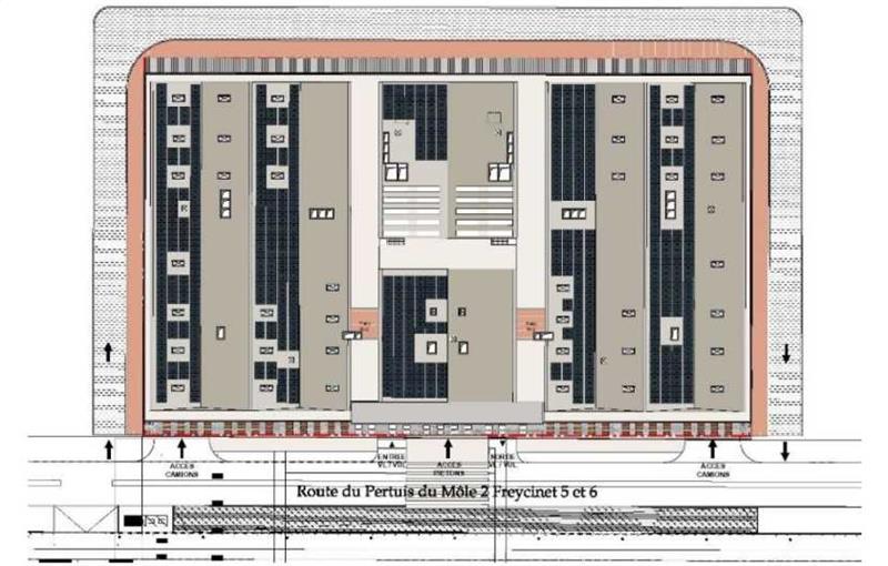 Location d'entrepôt de 21 924 m² à Dunkerque - 59140 plan - 1