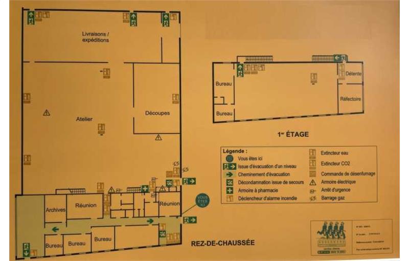 Location d'entrepôt de 1 800 m² à Élancourt - 78990 plan - 1