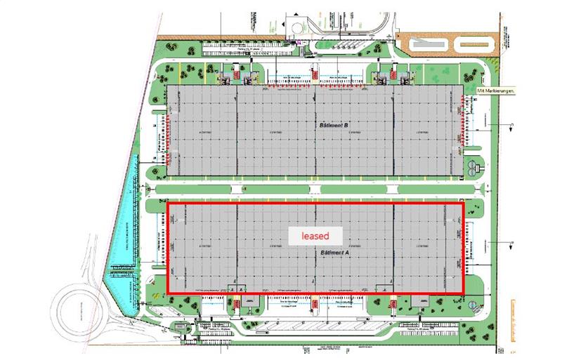 Location d'entrepôt de 25 208 m² à Ensisheim - 68190 plan - 1