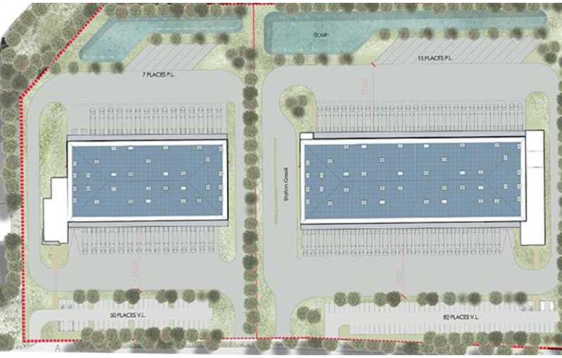 Location d'entrepôt de 8 200 m² à Ensuès-la-Redonne - 13820 plan - 1