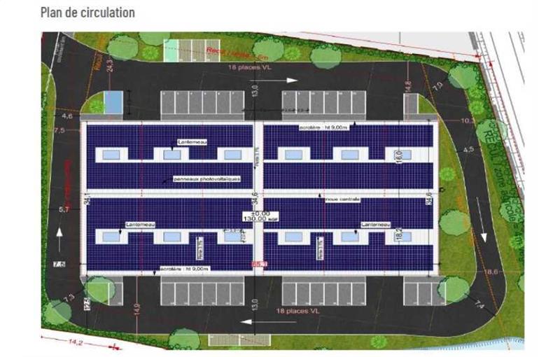 Location d'entrepôt de 1 241 m² à Épernon - 28230 plan - 1