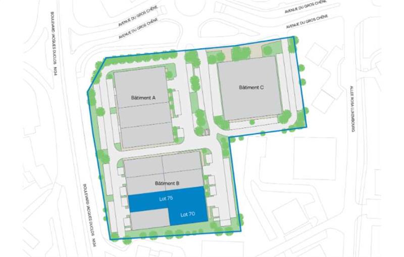 Location d'entrepôt de 1 460 m² à Éragny - 95610 plan - 1