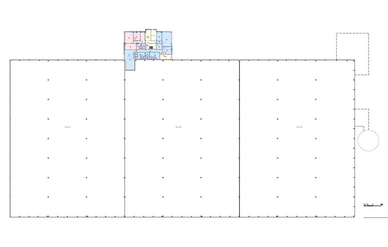 Location d'entrepôt de 8 899 m² à Étupes - 25460 plan - 1