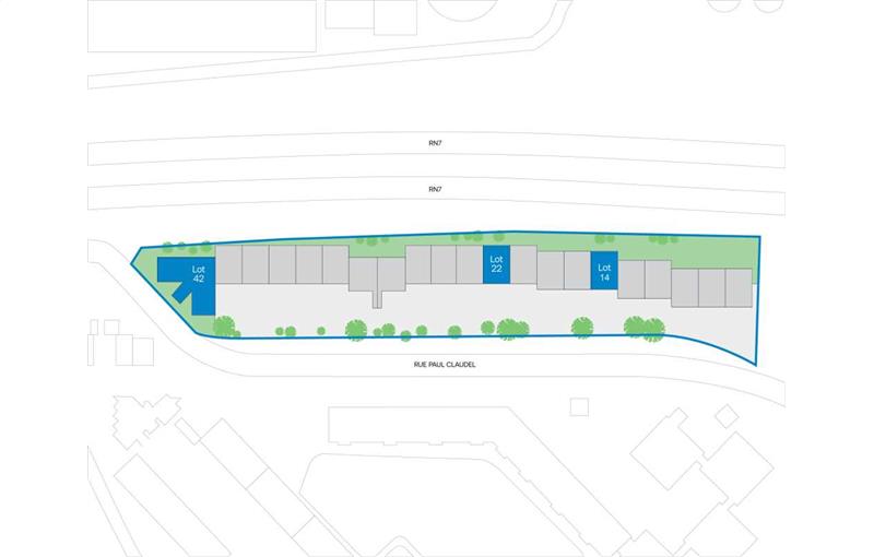 Location d'entrepôt de 818 m² à Évry - 91000 plan - 1