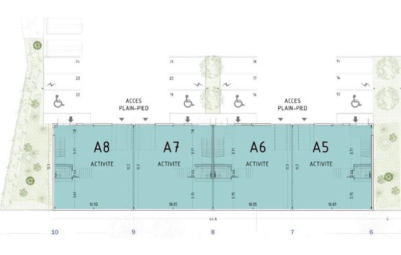 Location d'entrepôt de 494 m² à Famars - 59300 plan - 1