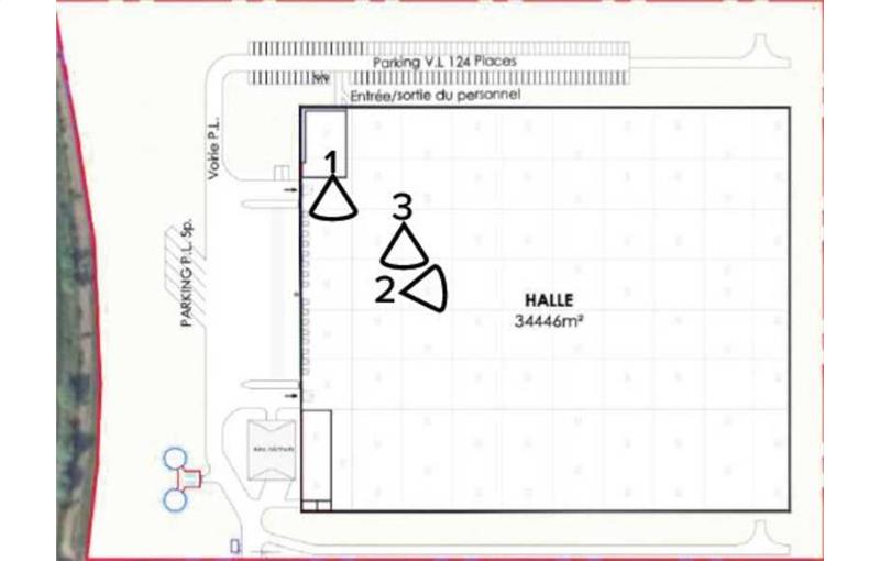 Location d'entrepôt de 17 590 m² à Fameck - 57290 plan - 1