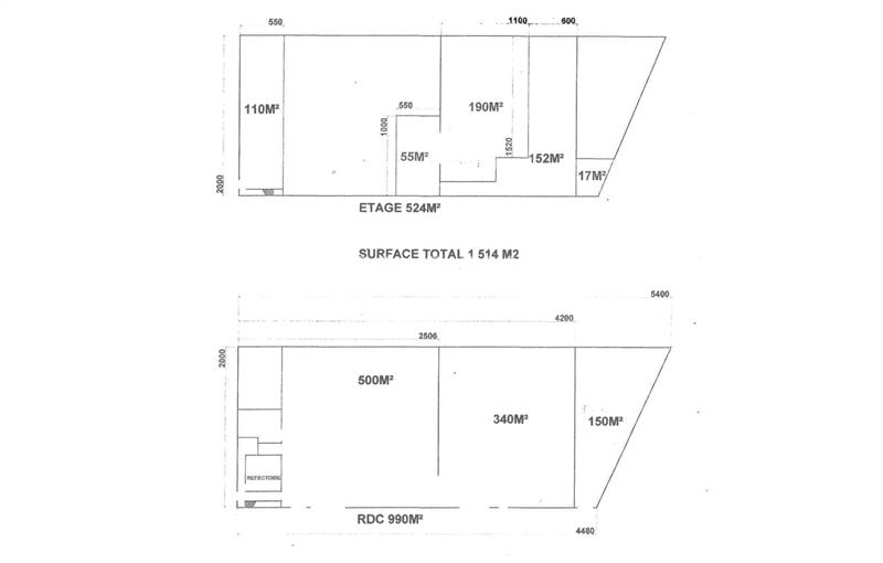 Location d'entrepôt de 1 497 m² à Fareins - 01480 plan - 1