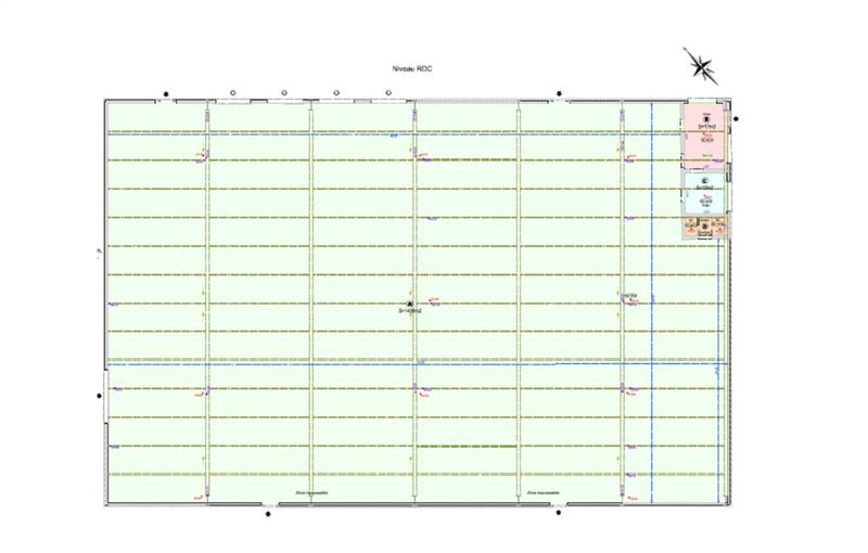 Location d'entrepôt de 1 469 m² à Flassans-sur-Issole - 83340 plan - 1