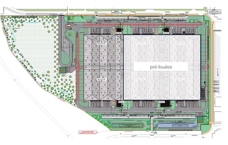 Location d'entrepôt de 25 137 m² à Fontaine - 90150 plan - 1