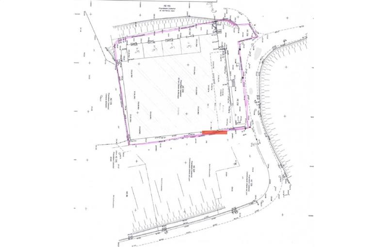 Location d'entrepôt de 1 137 m² à Fontaines-sur-Saône - 69270 plan - 1