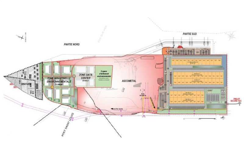 Location d'entrepôt de 350 000 m² à Fos-sur-Mer - 13270 plan - 1