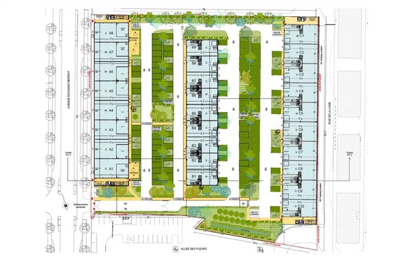 Location d'entrepôt de 9 767 m² à Fresnes - 94260 plan - 1