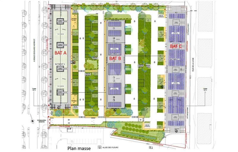 Location d'entrepôt de 7 171 m² à Fresnes - 94260 plan - 1