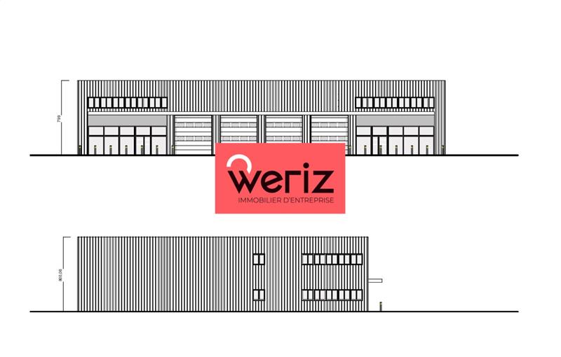 Location d'entrepôt de 1 200 m² à Gardanne - 13120 plan - 1