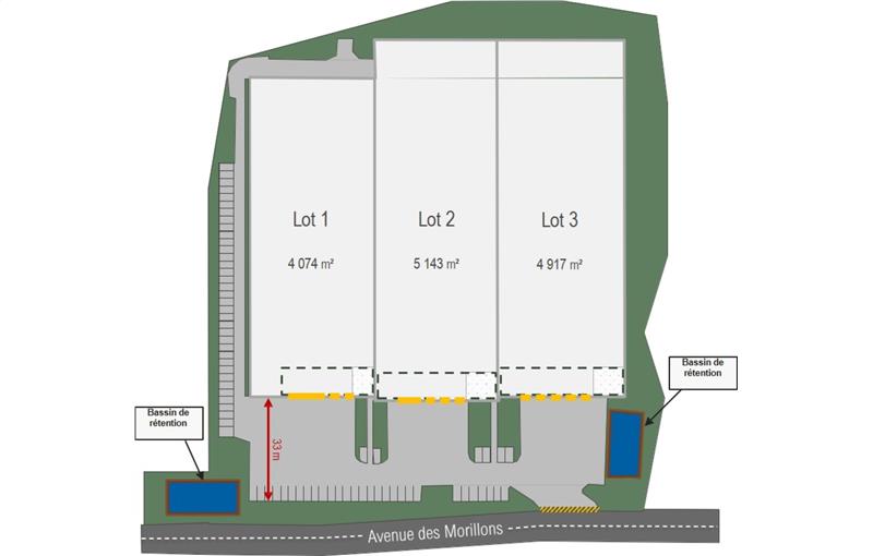 Location d'entrepôt de 12 975 m² à Garges-lès-Gonesse - 95140 plan - 1