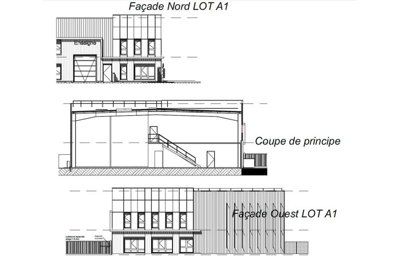 Location d'entrepôt de 621 m² à Genay - 69730 plan - 1