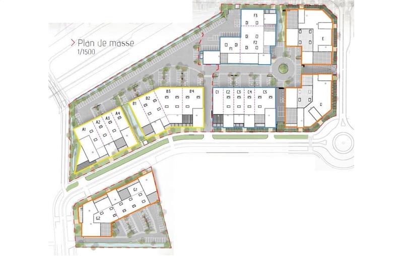 Location d'entrepôt de 2 270 m² à Gennevilliers - 92230 plan - 1