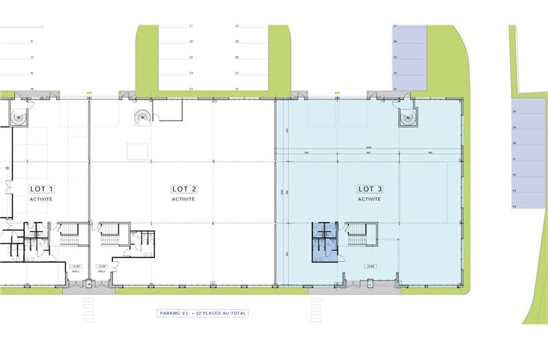 Location d'entrepôt de 1 260 m² à Gennevilliers - 92230 plan - 1