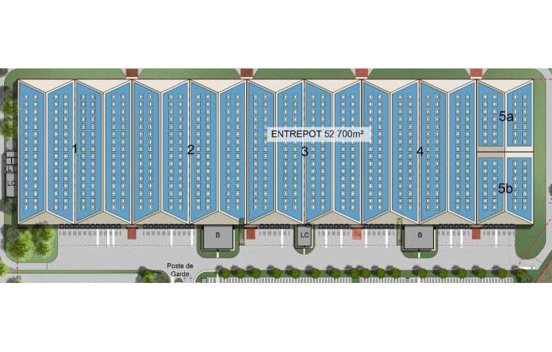 Location d'entrepôt de 52 700 m² à Gondreville - 54840 plan - 1