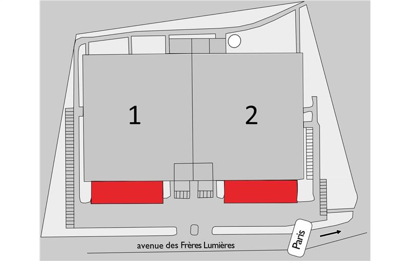 Location d'entrepôt de 16 230 m² à Goussainville - 95190 plan - 1