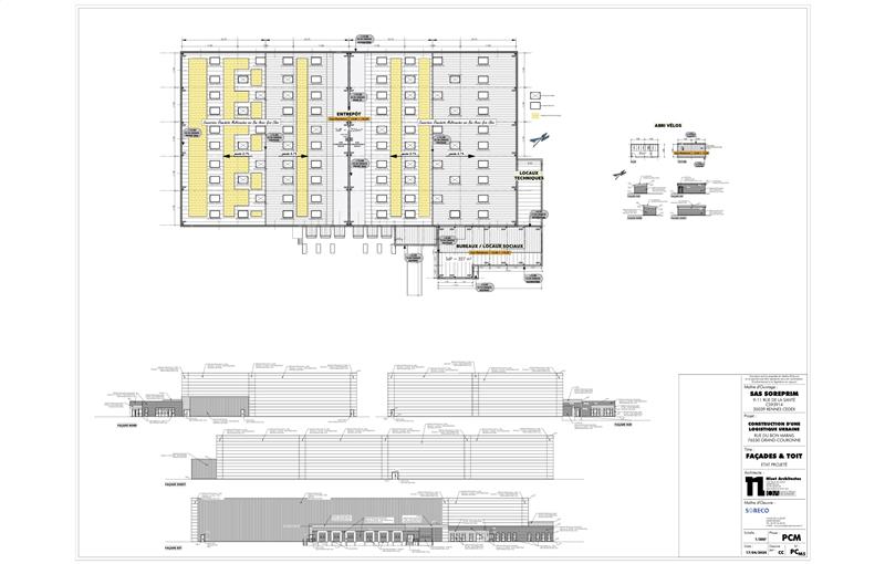 Location d'entrepôt de 6 441 m² à Grand-Couronne - 76530 plan - 1