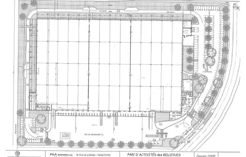 Location d'entrepôt de 11 078 m² à Haravilliers - 95640 plan - 1