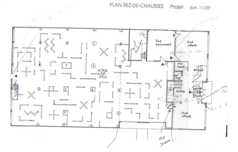 Location d'entrepôt de 1 400 m² à Haravilliers - 95640 plan - 1