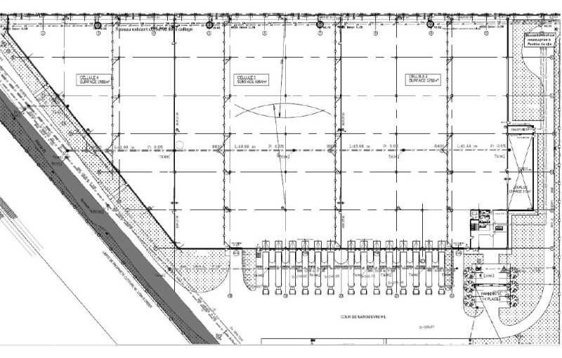 Location d'entrepôt de 15 955 m² à Hénin-Beaumont - 62110 plan - 1