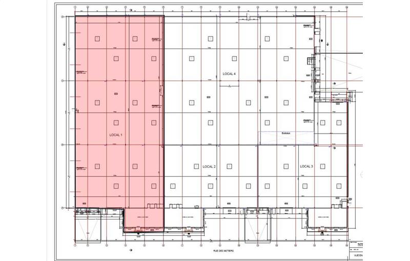 Location d'entrepôt de 1 848 m² à Hoerdt - 67720 plan - 1