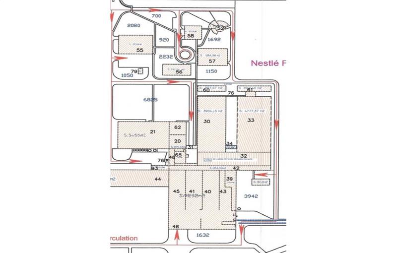 Location d'entrepôt de 22 681 m² à Itancourt - 02240 plan - 1