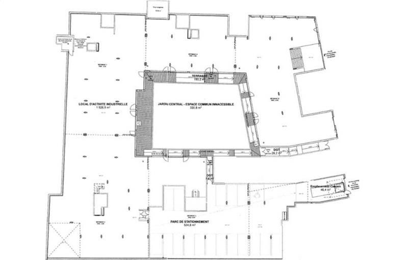 Location d'entrepôt de 1 086 m² à Ivry-sur-Seine - 94200 plan - 1