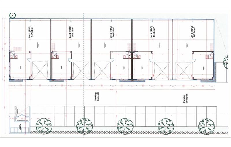 Location d'entrepôt de 180 m² à L'Union - 31240 plan - 1