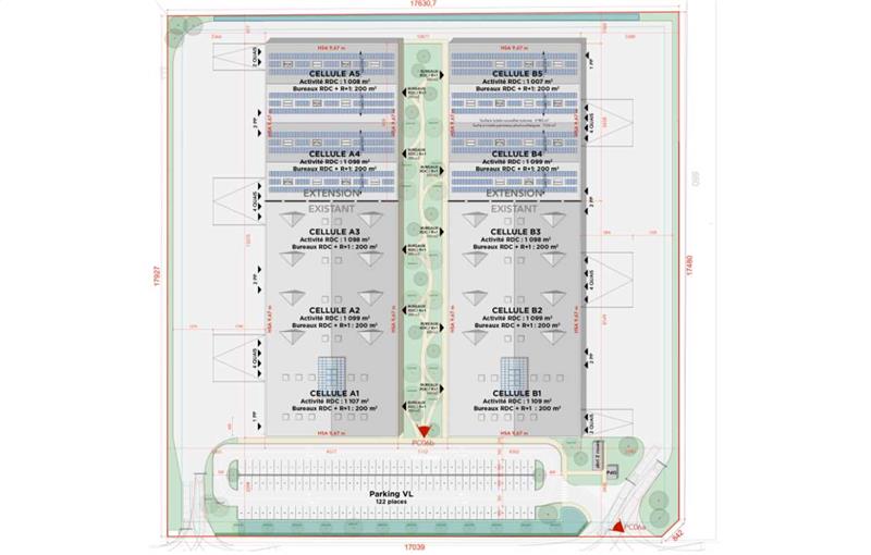 Location d'entrepôt de 12 822 m² à La Boisse - 01120 plan - 1