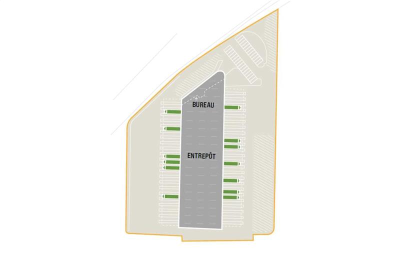 Location d'entrepôt de 2 420 m² à La Courneuve - 93120 plan - 1