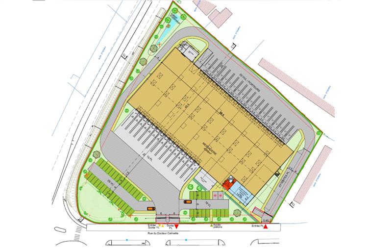 Location d'entrepôt de 5 017 m² à La Farlède - 83210 plan - 1