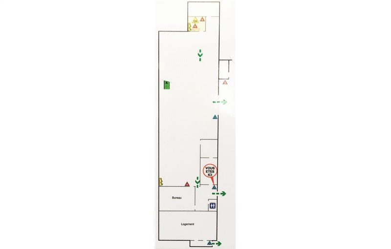 Location d'entrepôt de 324 m² à La Plaine Saint-Denis - 93210 plan - 1