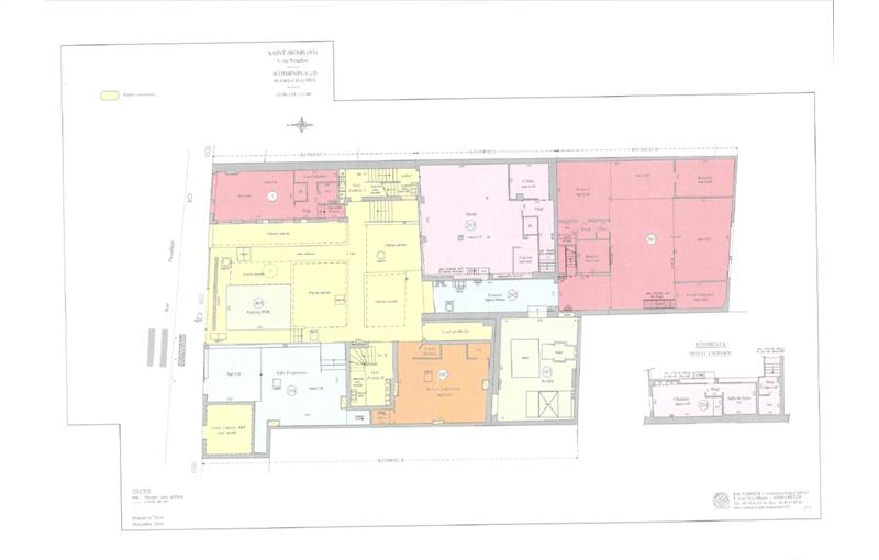 Location d'entrepôt de 377 m² à La Plaine Saint-Denis - 93210 plan - 1