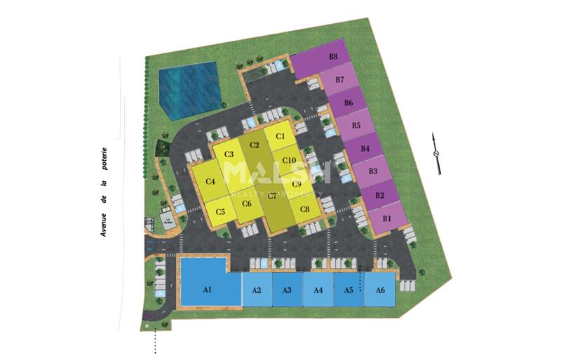 Location d'entrepôt de 585 m² à La Tour-de-Salvagny - 69890 plan - 1